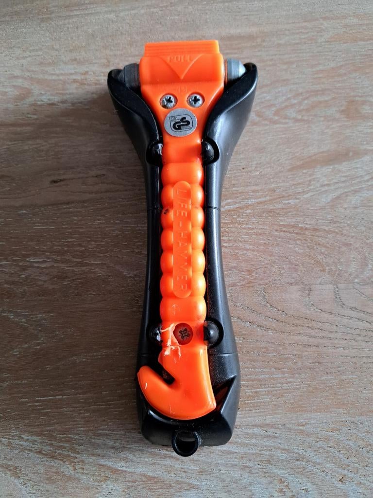 Life Hammer - Noodhamer en Gordelsnijder, Auto diversen, Auto-accessoires, Zo goed als nieuw, Ophalen of Verzenden