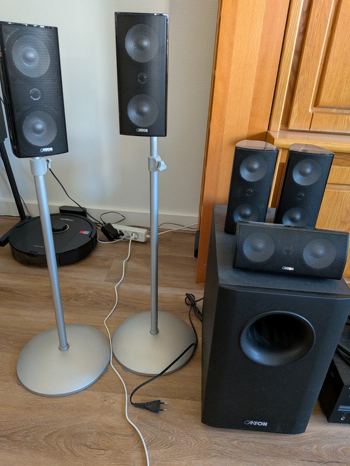 Canton Home Cinema 5.1 swr, Gebruikt, 70 watt of meer, 5.1-systeem, Overige spelers