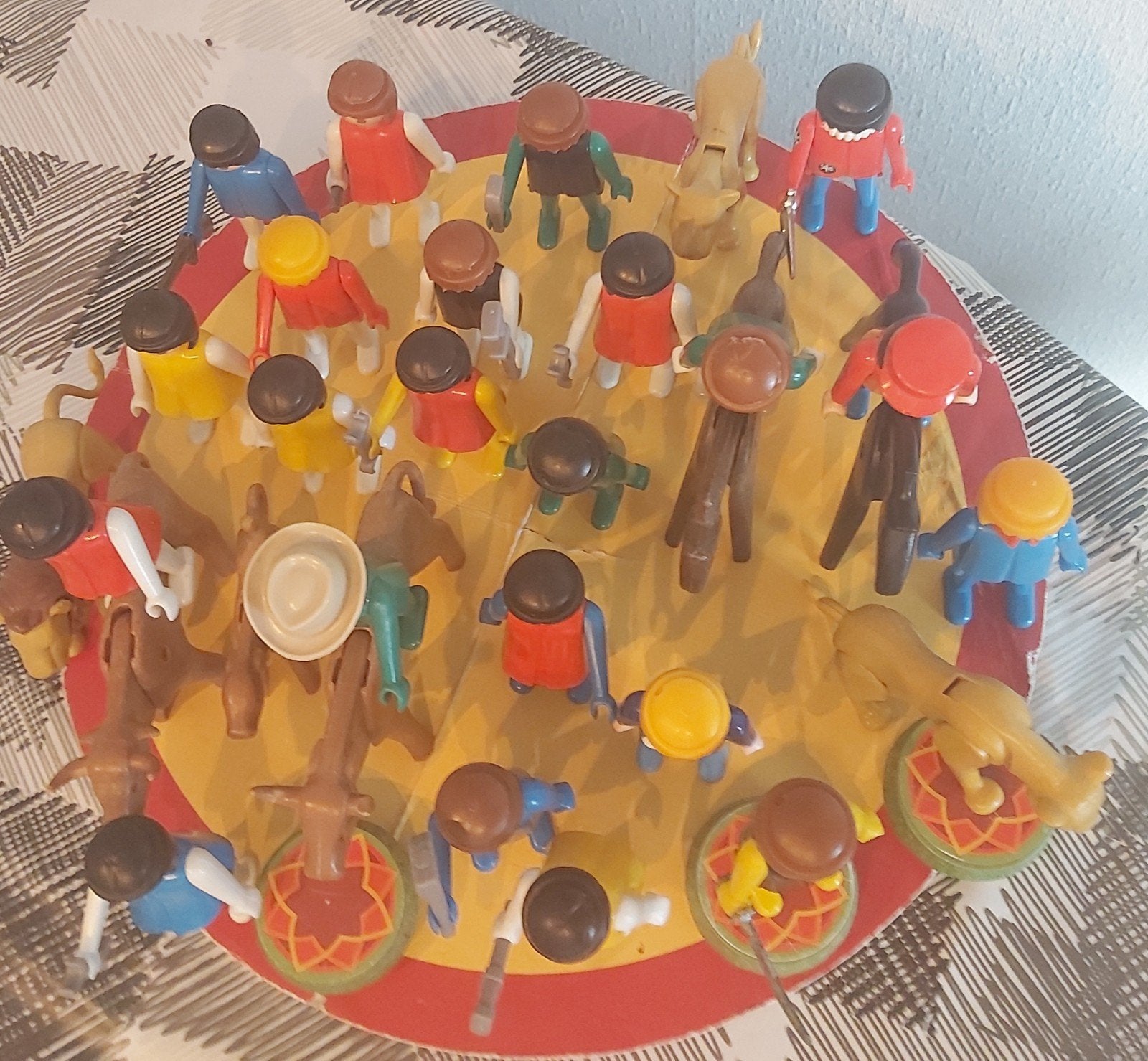 Playmobil Eerste Editie 1974 - Poppetjes en Dieren, Gebruikt, Losse onderdelen, Figuren, Historisch