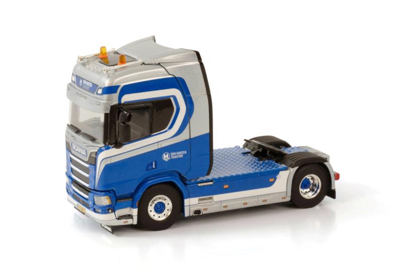 VAN HARTEN TRANSPORT; SCANIA R HIGHLINE | CR20H 4X2, Hobby en Vrije tijd, Modelauto's | 1:50, Nieuw, Ophalen of Verzenden, Bus of Vrachtwagen