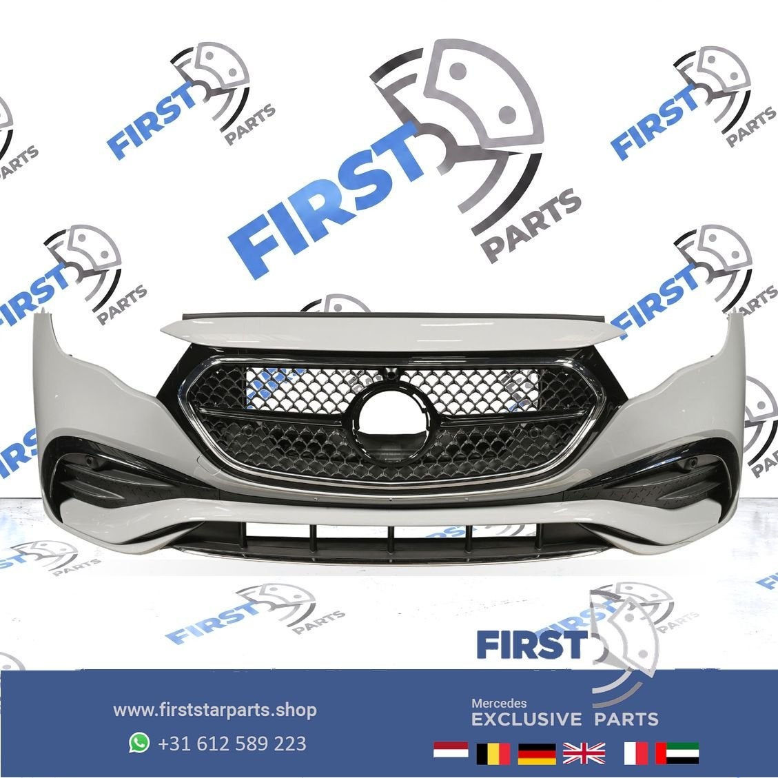W214 AMG BUMPER MERCEDES E KLASSE VOORBUMPER BUMPER COMPLEET
