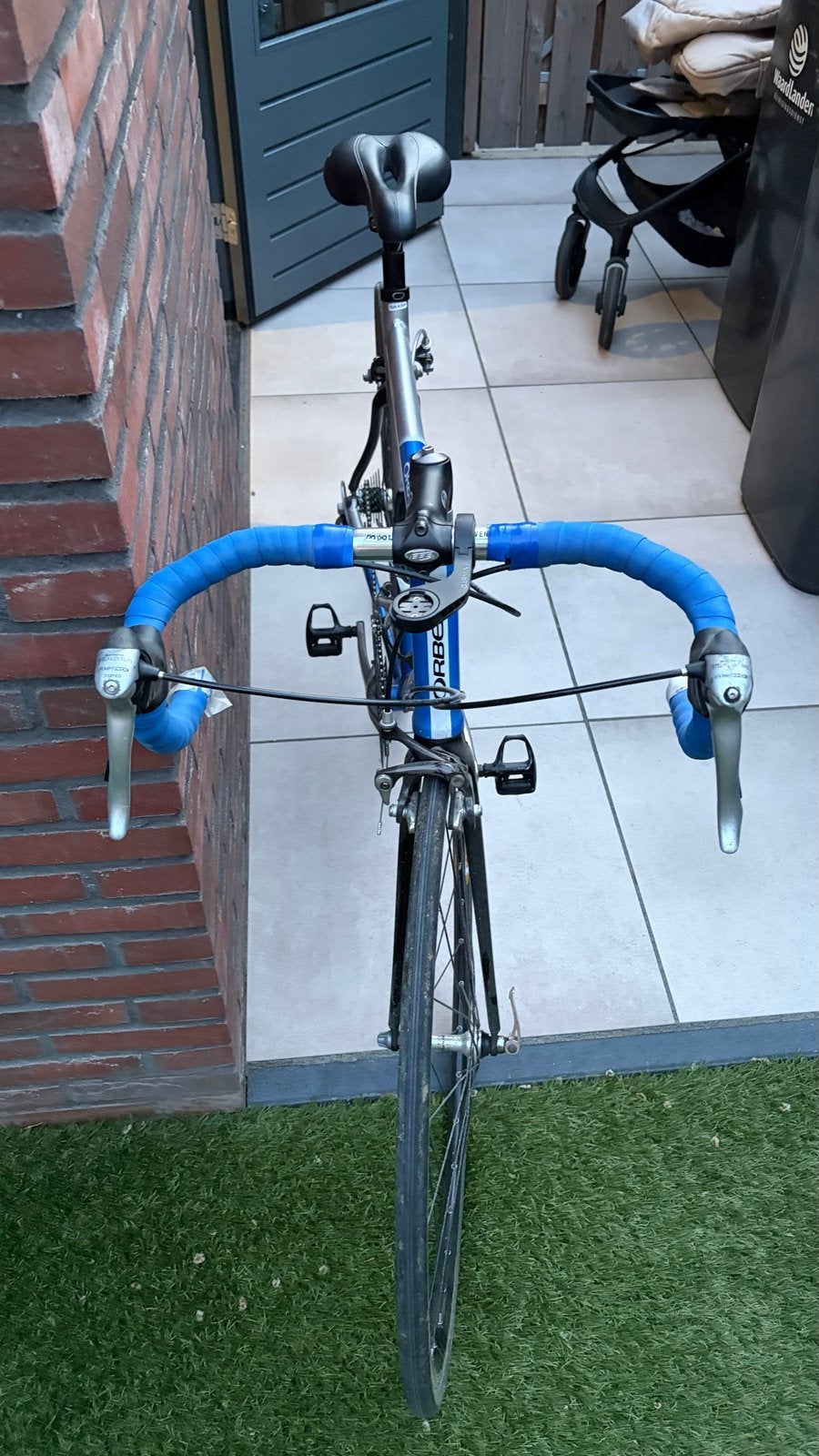 Orbea racefiets - Blauw/Zilver - Shimano Tiagra, 28 inch, Gebruikt, Aluminium, Meer dan 20 versnellingen