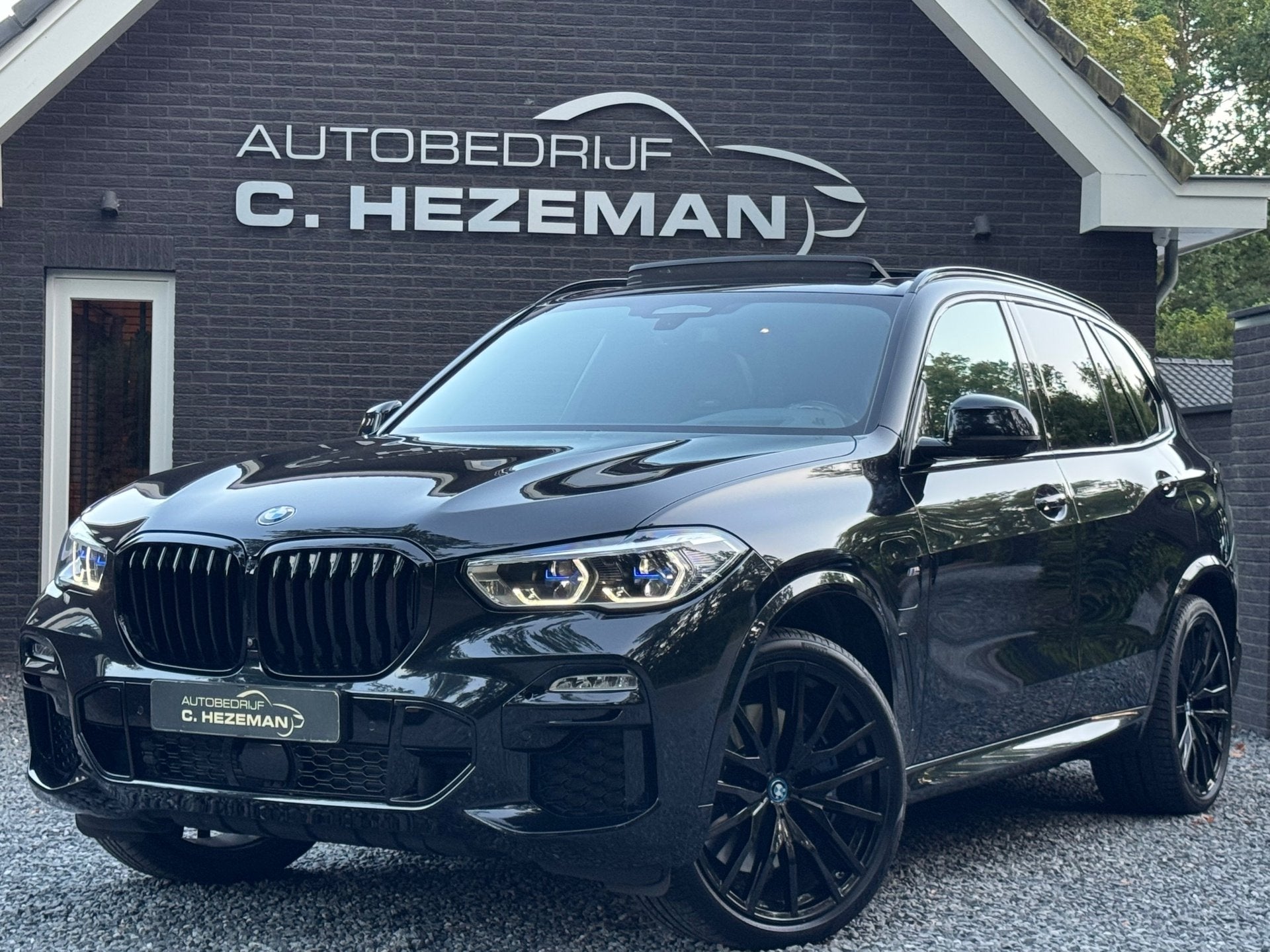 BMW X5 XDrive45e High Executive Panoramadak HUD M Kuipstoele, Automaat, Gebruikt, Adaptive Cruise Control, Zwart