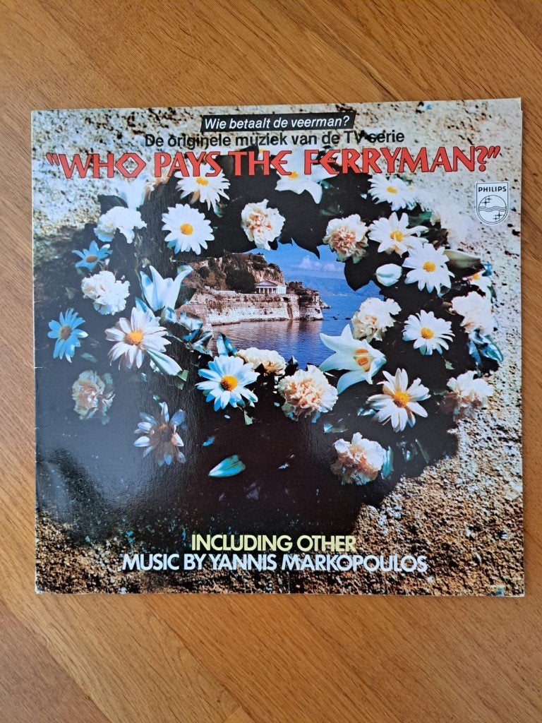 LP Vinyl - Who Pays The Ferryman - Yannis Markopoulos - 1978, Cd's en Dvd's, LP, Gebruikt, Tv-soundtrack, 12 inch