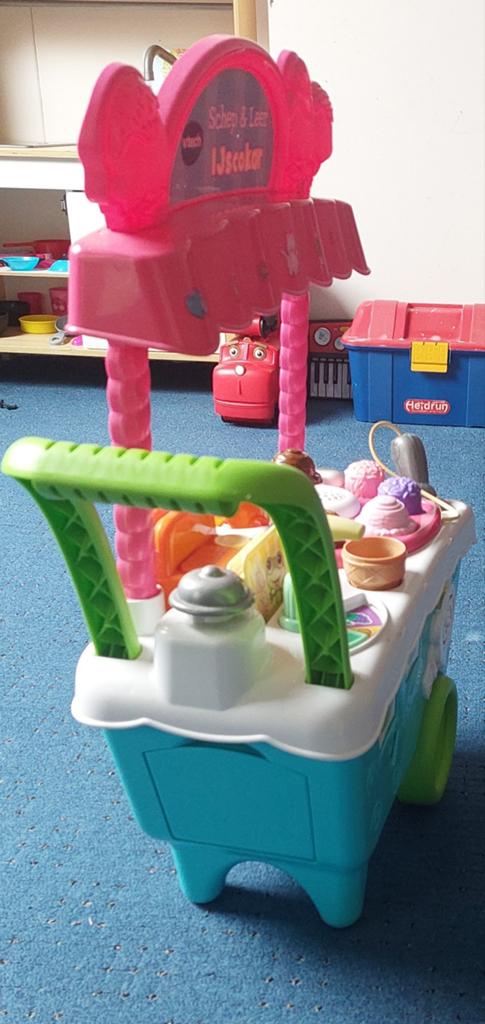 Vtech Schep & Leer IJscokar - Compleet, Kinderen en Baby's, Ophalen of Verzenden, Gebruikt, Jongen of Meisje
