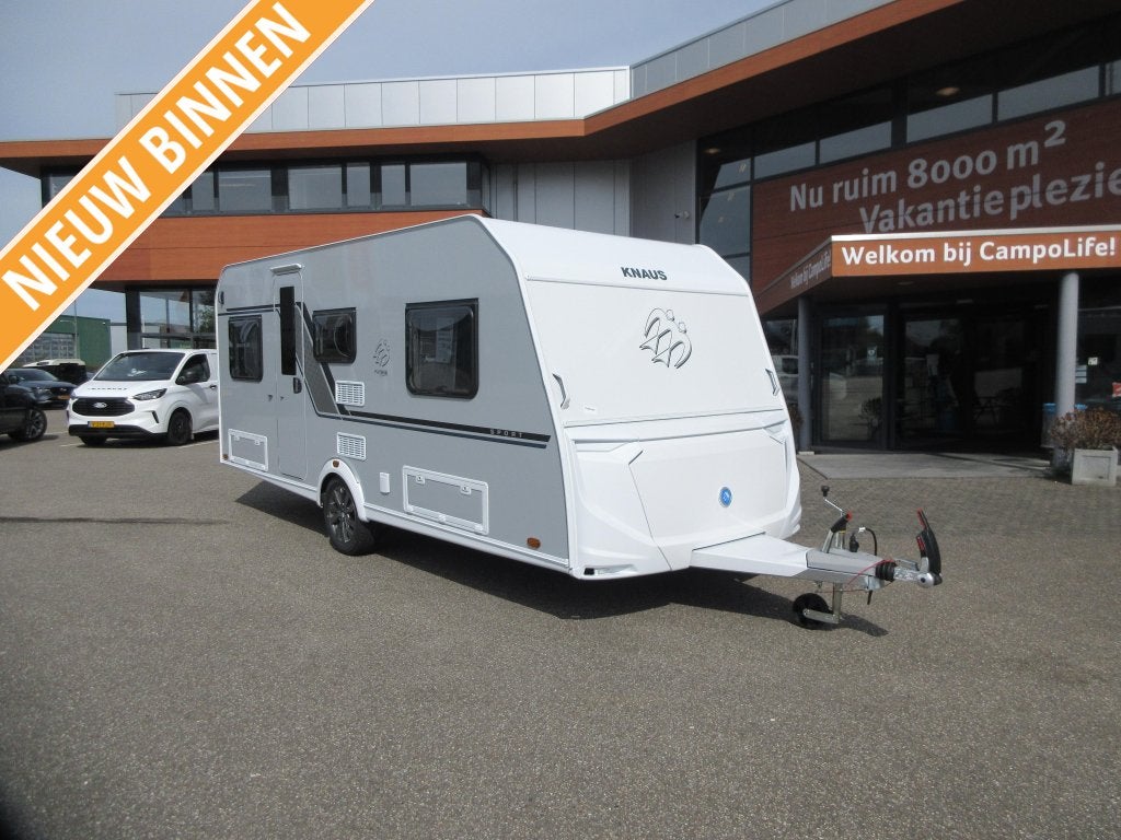 Knaus Sport Platinum 500 EU NIEUW 2027 MODEL, Serviceluik, Rondzit, 2 aparte bedden, Knaus