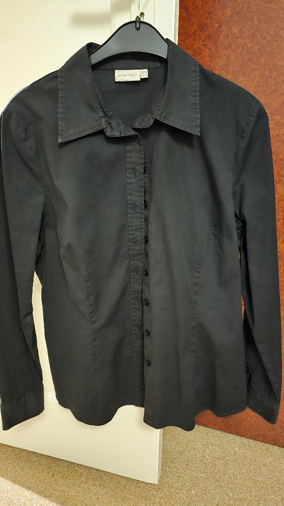 Zwarte blouse van Bon a parte maat 44, Kleding | Dames, Bone a parte, Zwart, Maat 42/44 (L), Ophalen of Verzenden