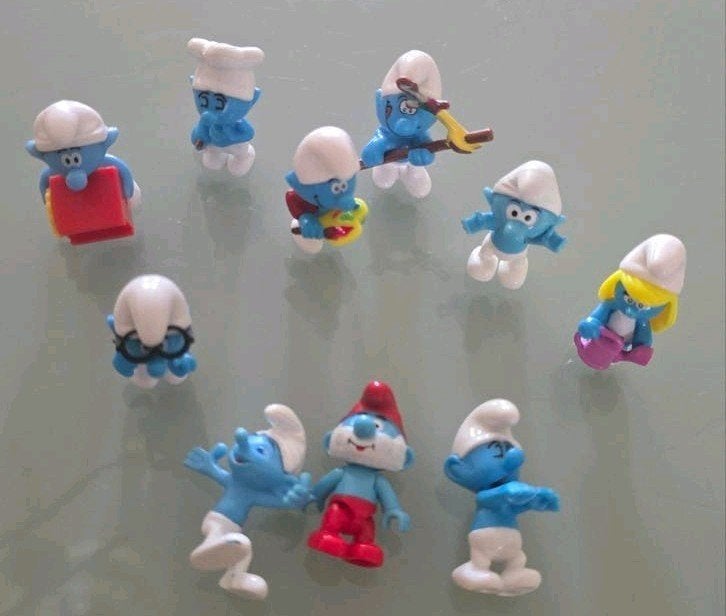 Smurfen figuren collectie - diverse smurfen, Verzamelen, Smurfen, Ophalen of Verzenden, Zo goed als nieuw, Verschillende Smurfen