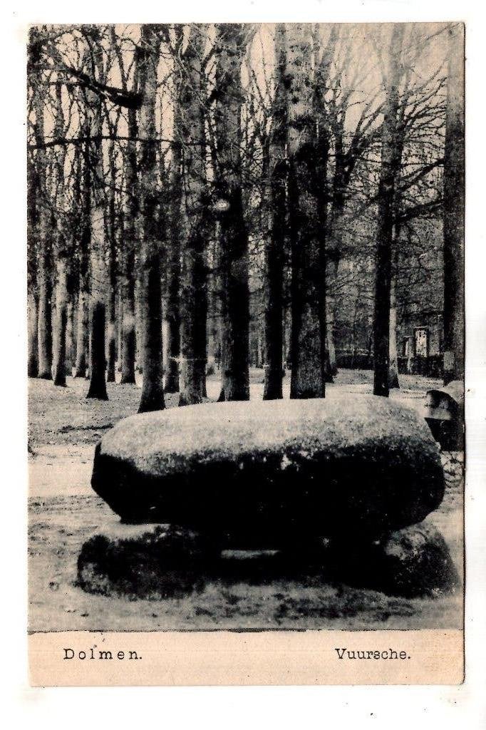 Lage Vuursche Hilversum Hunebed Dolmen 1900, Verzamelen, Ansichtkaarten | Nederland, Verzenden, Voor 1920, Utrecht