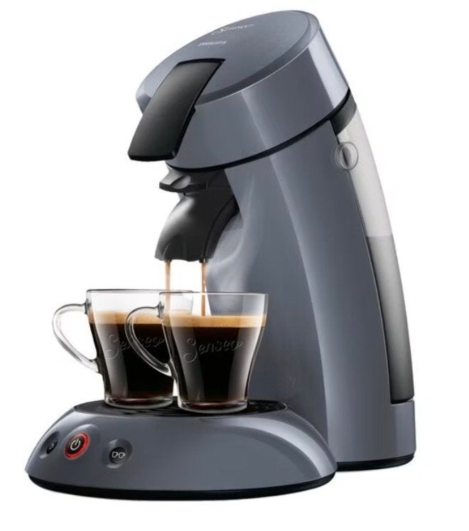Philips Senseo HD7806/50 Koffiezetapparaat Donkerblauw/Grijs, Witgoed en Apparatuur, Ophalen, Koffiemachine, Zo goed als nieuw