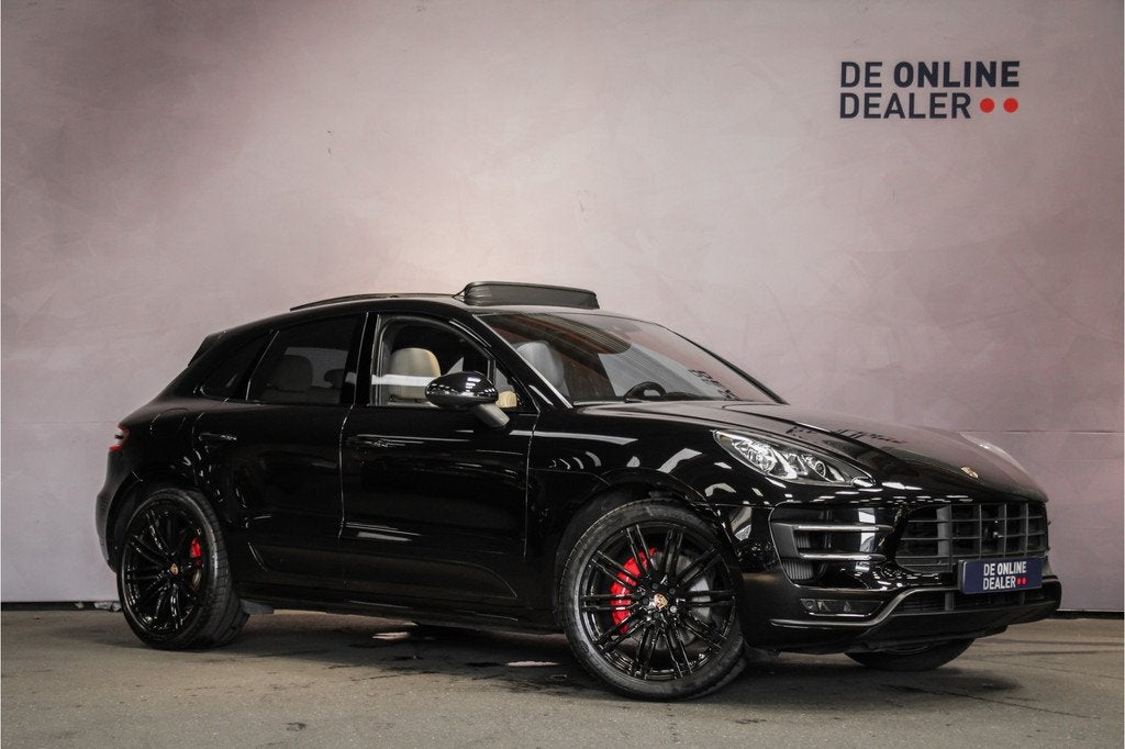 Porsche Macan 3.6 Turbo |Pano|Leder|Lucht|Burmester|21inch|, Auto's, Porsche, Automaat, Gebruikt, Euro 6, Vierwielaandrijving