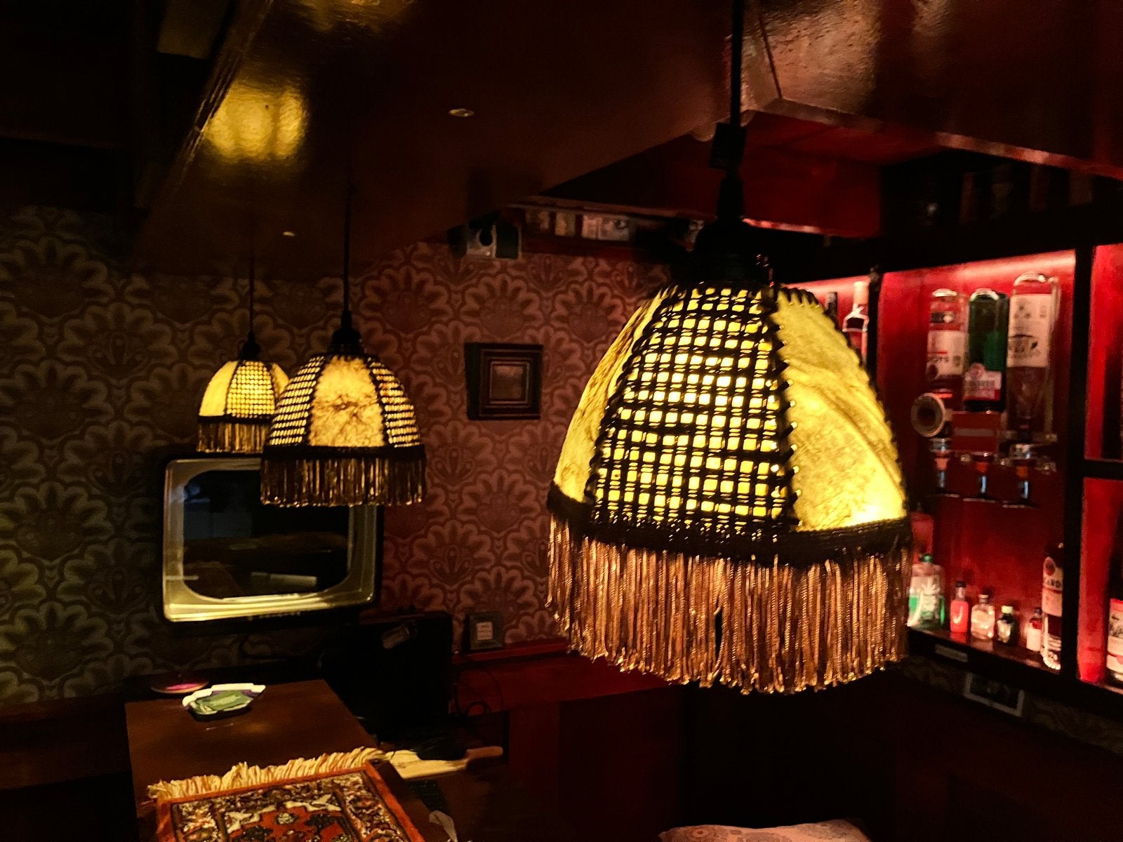 4 stuks Cafélampen boven bar kroeg, Antiek en Kunst, Antiek | Lampen, Ophalen of Verzenden