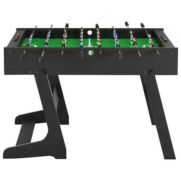 Voetbaltafel inklapbaar 121x61x80 cm zwart nieuw in doos, ., Nieuw, Ophalen of Verzenden, .