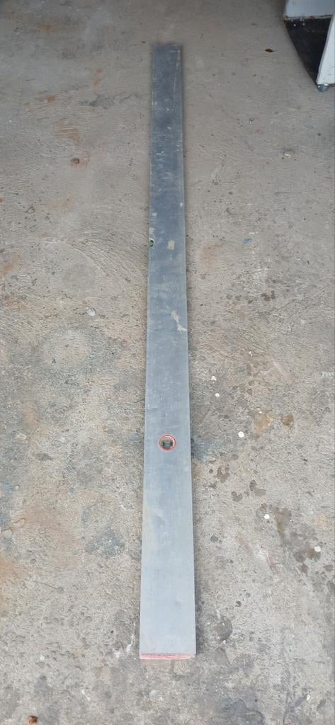 Waterpas / Afrijlat - Aluminium 2meter, Ophalen, Gebruikt