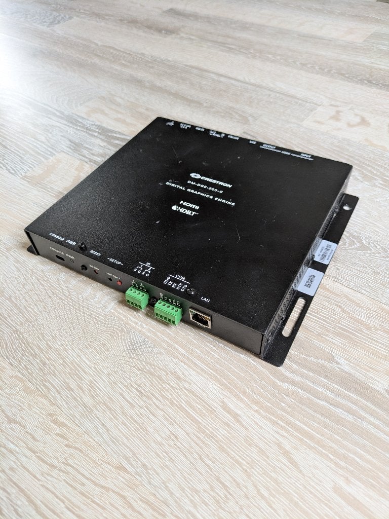 Crestron DM-DGE-200-C digital graphics engine, Ophalen of Verzenden, Gebruikt