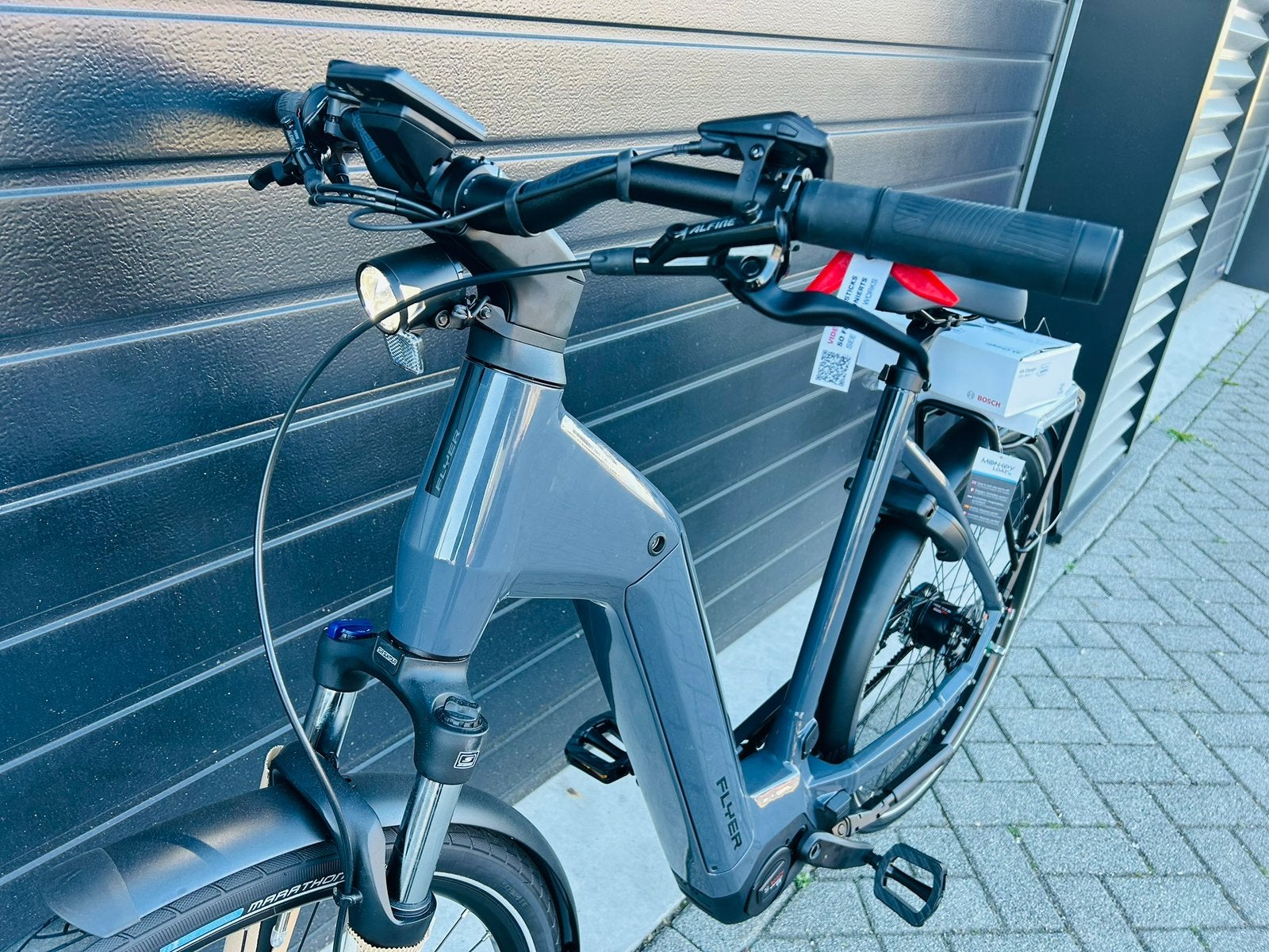 Foto 9 van Nieuwe Flyer GoTour 5.43CX 750wh accu performance CX belt