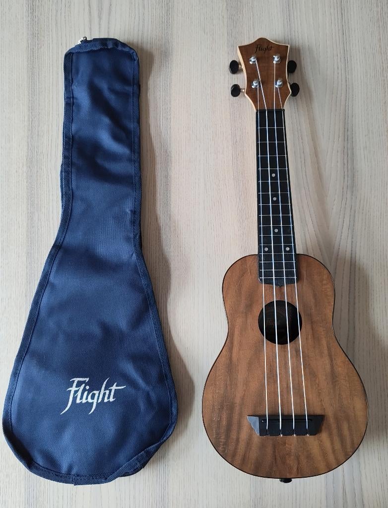 Flight Ukelele: Flight Travel Series TUS55 Acacia sopraan, Muziek en Instrumenten, Ophalen of Verzenden, Nieuw, Ukelele