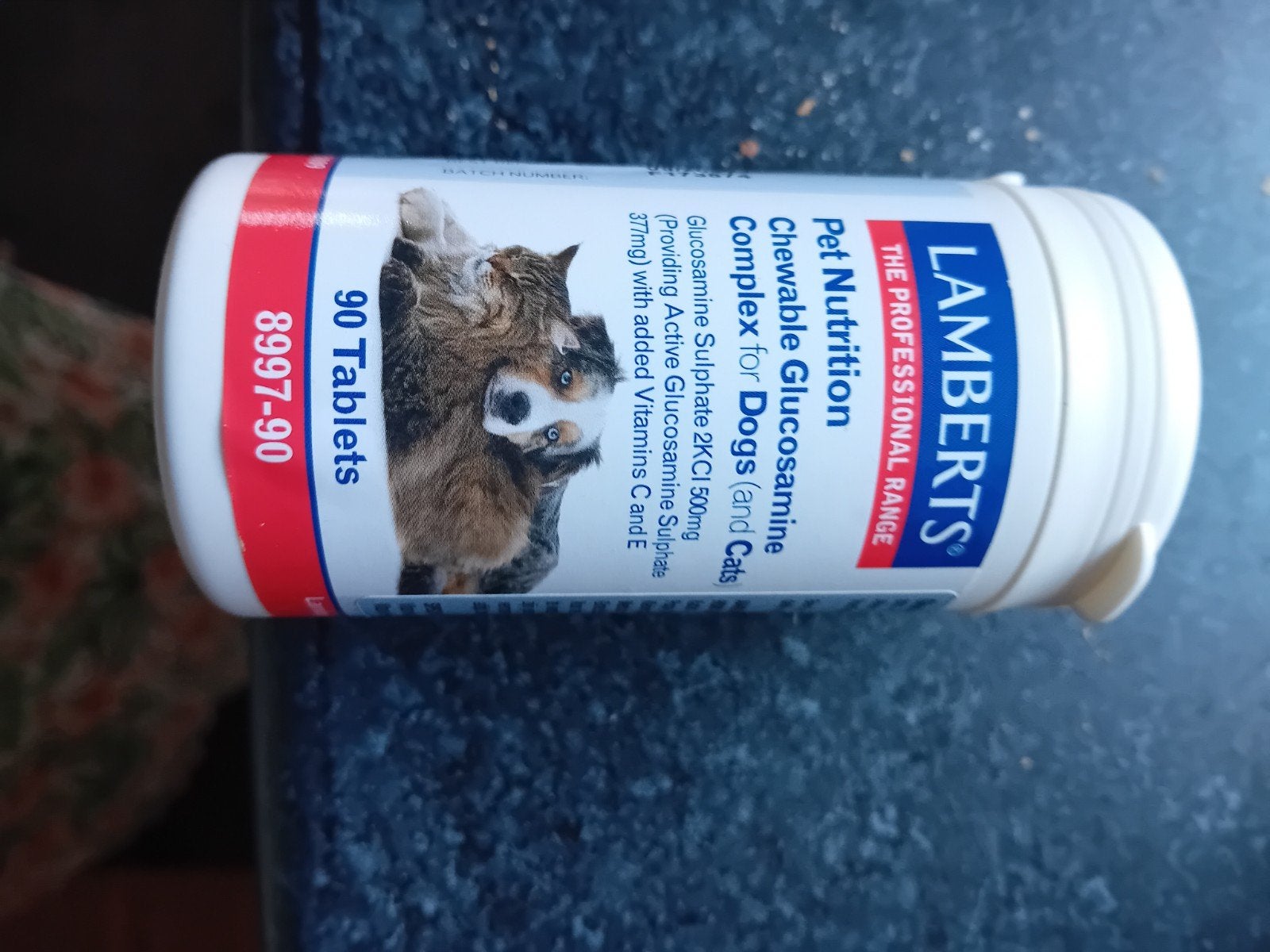 Lamberts glucosamine kauw tabletten, Ophalen of Verzenden, Nieuw