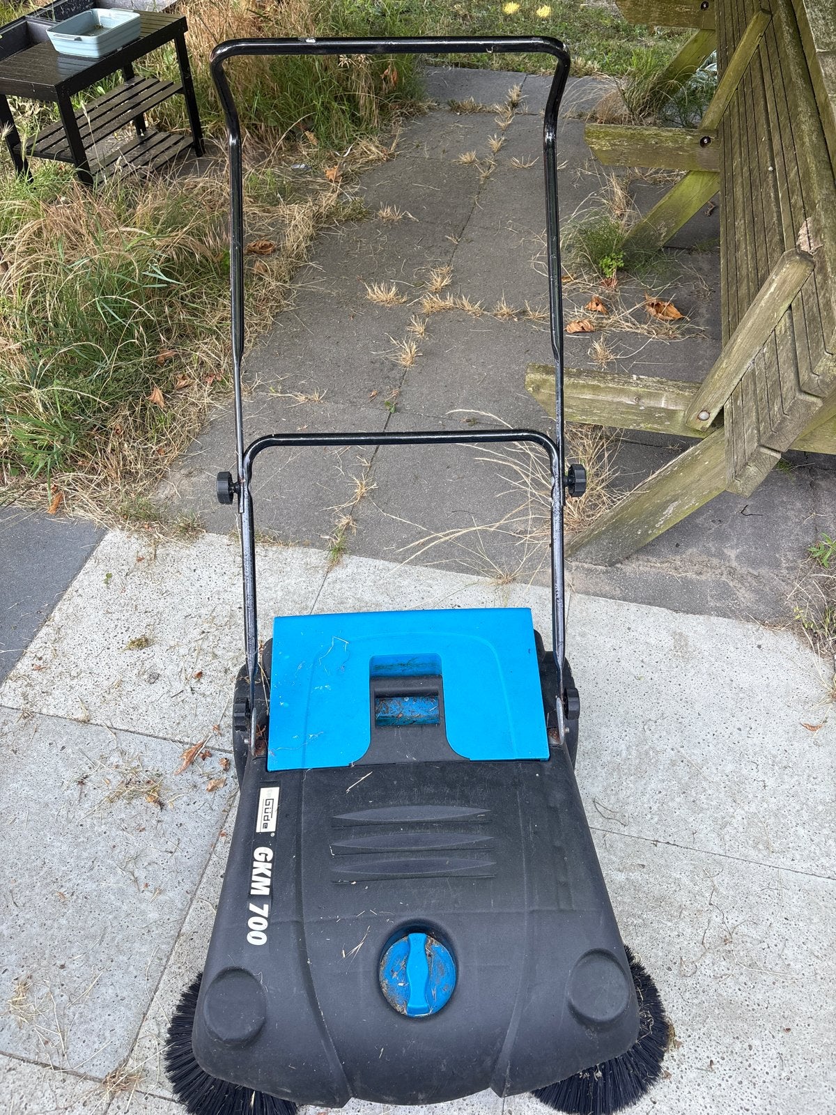 Gude GKM 700 Veegmachine, Tuin en Terras, Veegmachines, Gebruikt, Ophalen