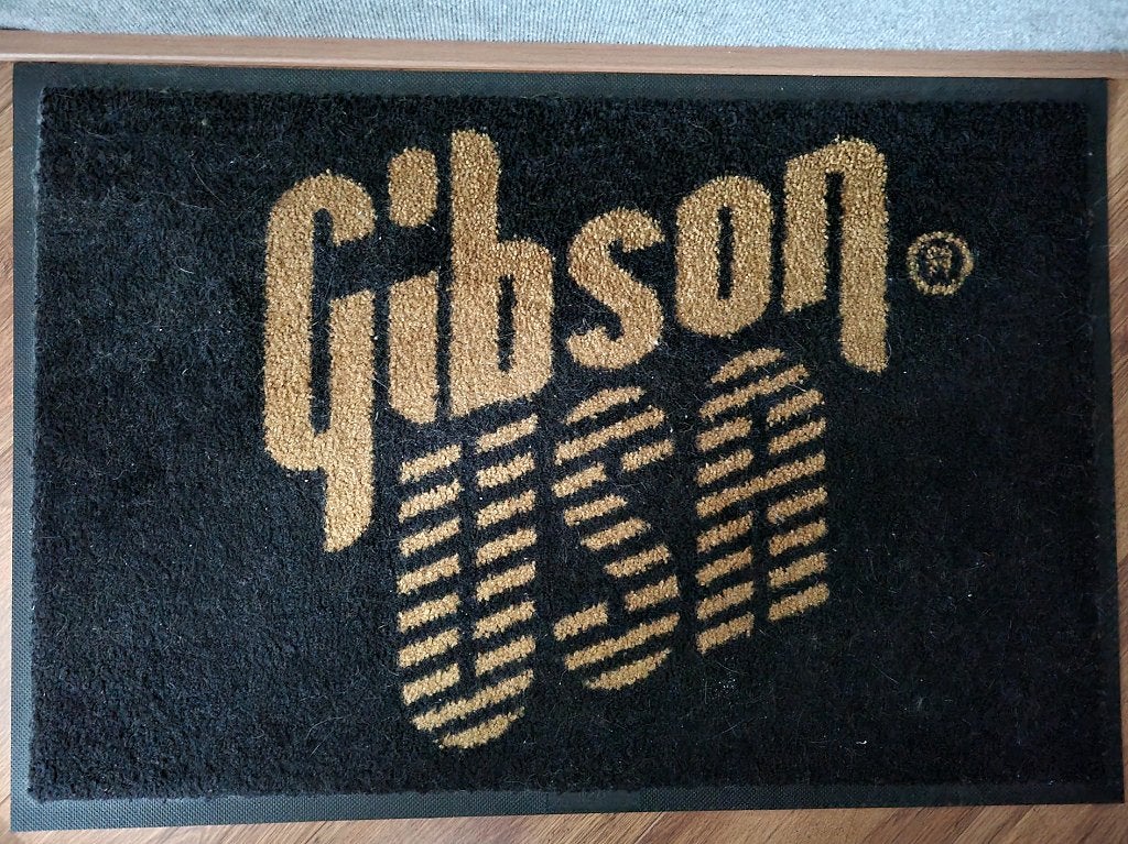 Gibson deurmat, Ophalen of Verzenden, Gebruikt, Binnen