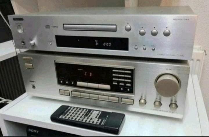 Onkyo stereo set tx-8211 receiver + vd speler c-7030, Ophalen of Verzenden, Overige merken