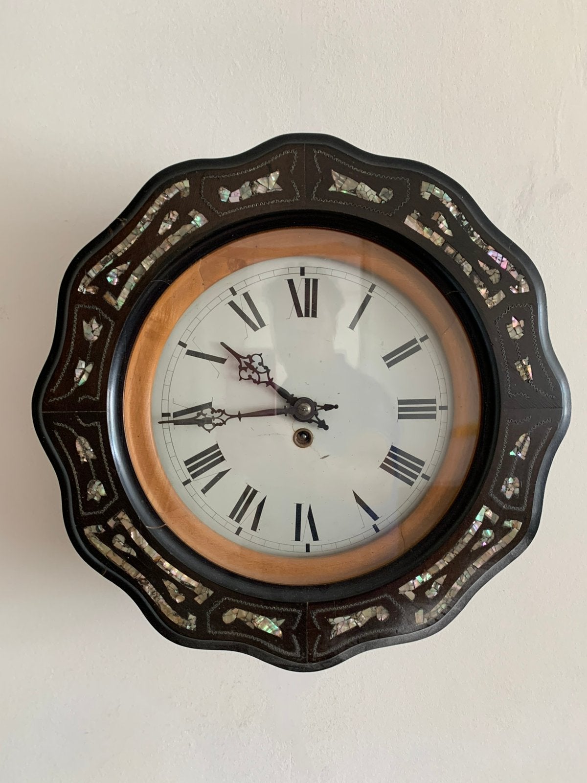 Klok Ossenoog, Ophalen of Verzenden, Zo goed als nieuw, Wandklok