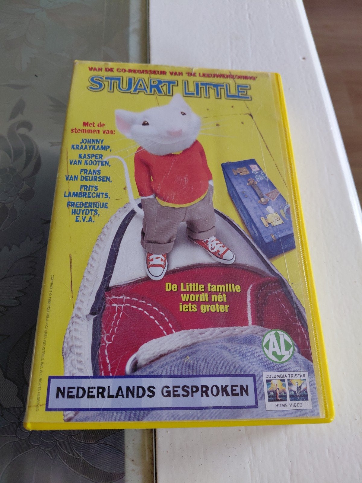 Stuart Little videoband. Nederlands gesproken., Gebruikt, Alle leeftijden, Ophalen of Verzenden, Kinderprogramma of -film