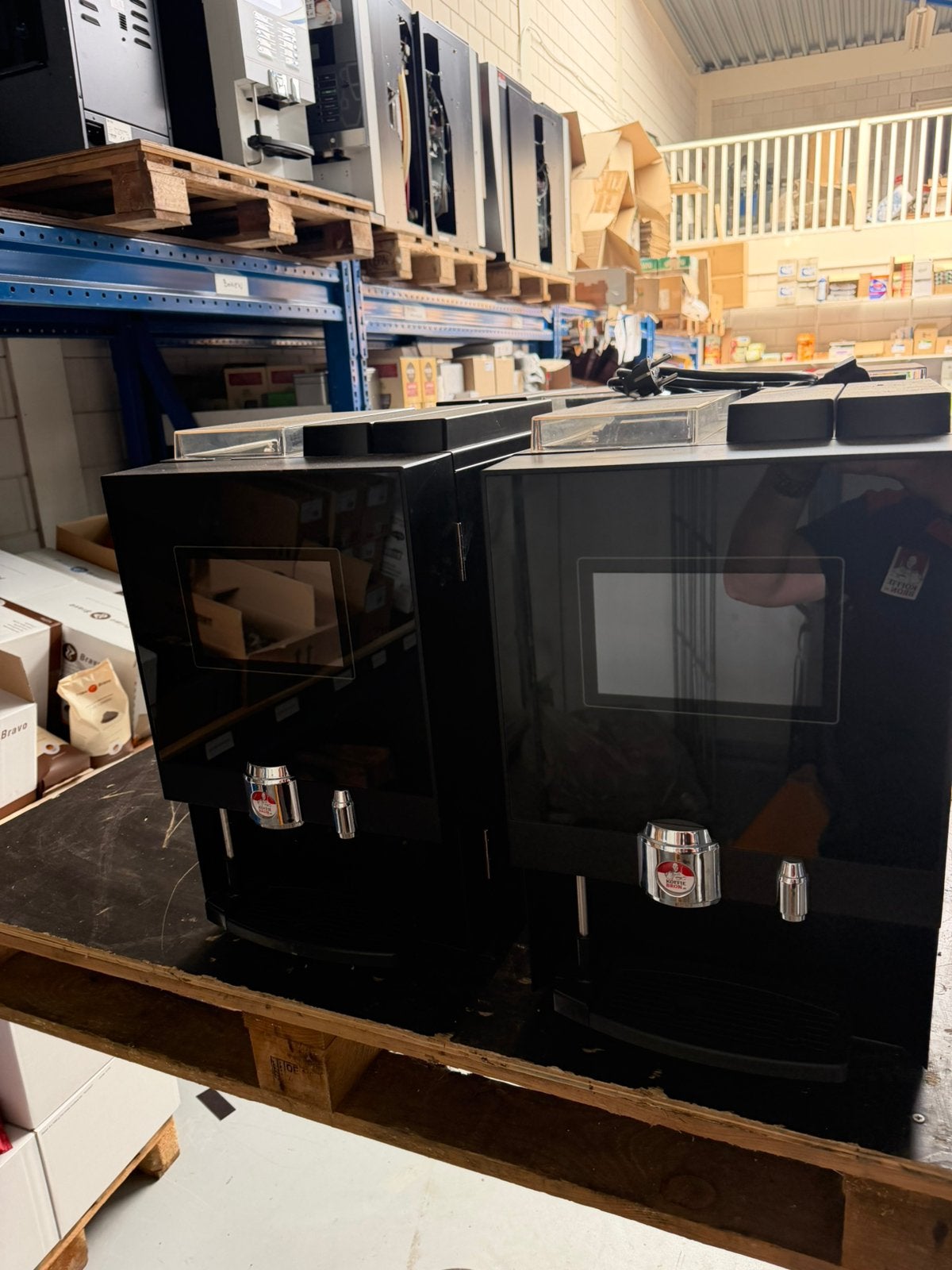 4 x etna compact compleet werking onbekend, Gebruikt, 10 kopjes of meer, Koffiemachine, Koffiebonen