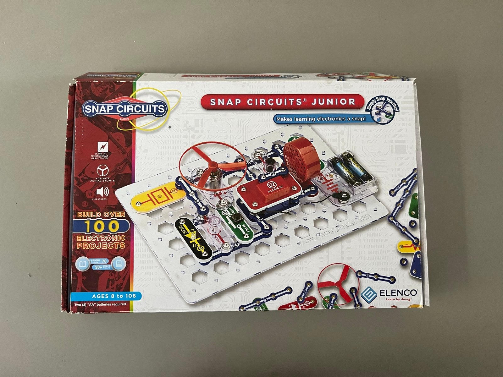 Snap Circuits Junior: Educatief Elektronica Speelgoed, Ophalen of Verzenden, Gebruikt, Elektronica, Met licht