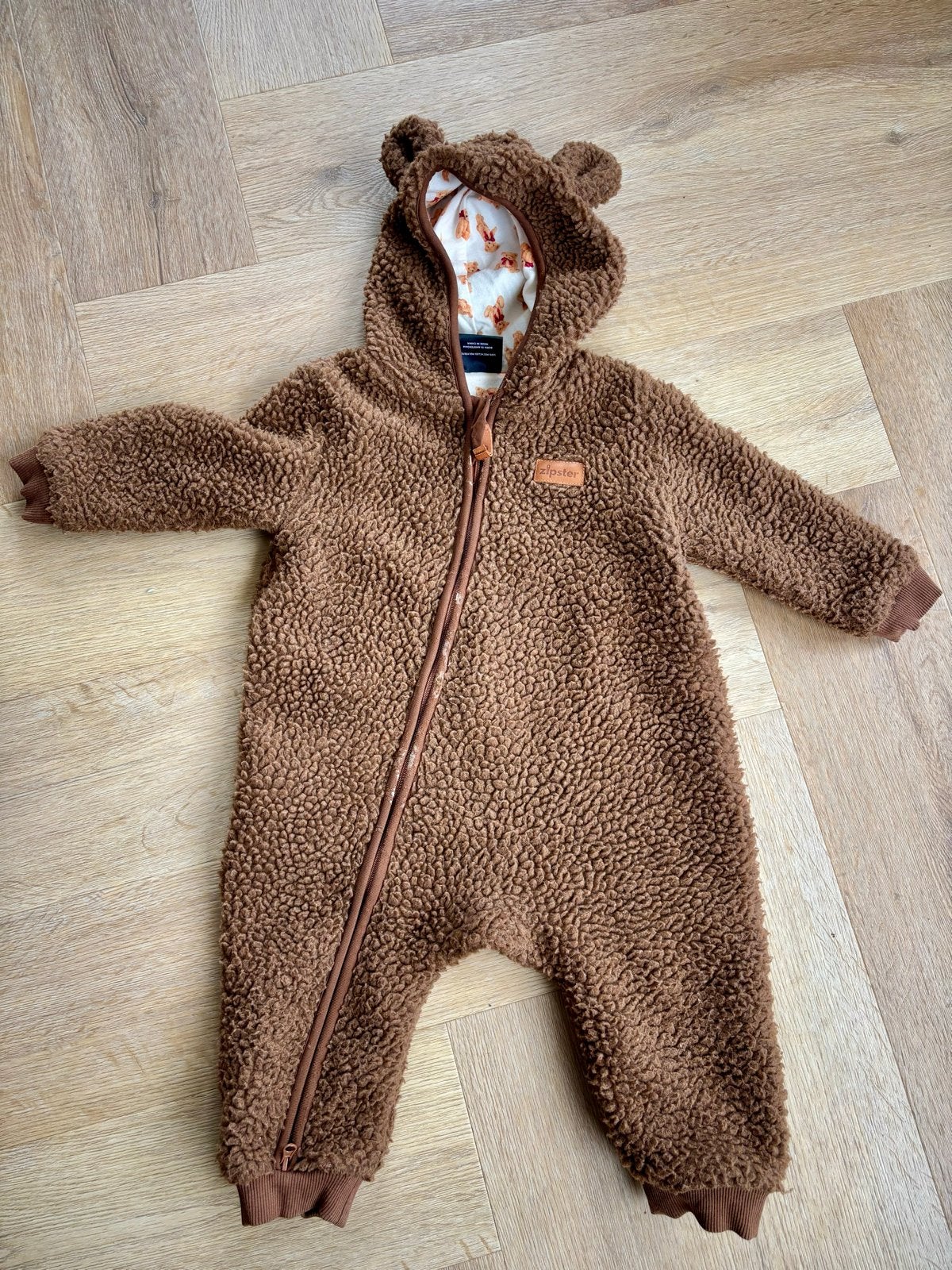 Zipster teddy beer pakje, maat 12-18 maanden, Ophalen of Verzenden, Gebruikt, Jongetje of Meisje