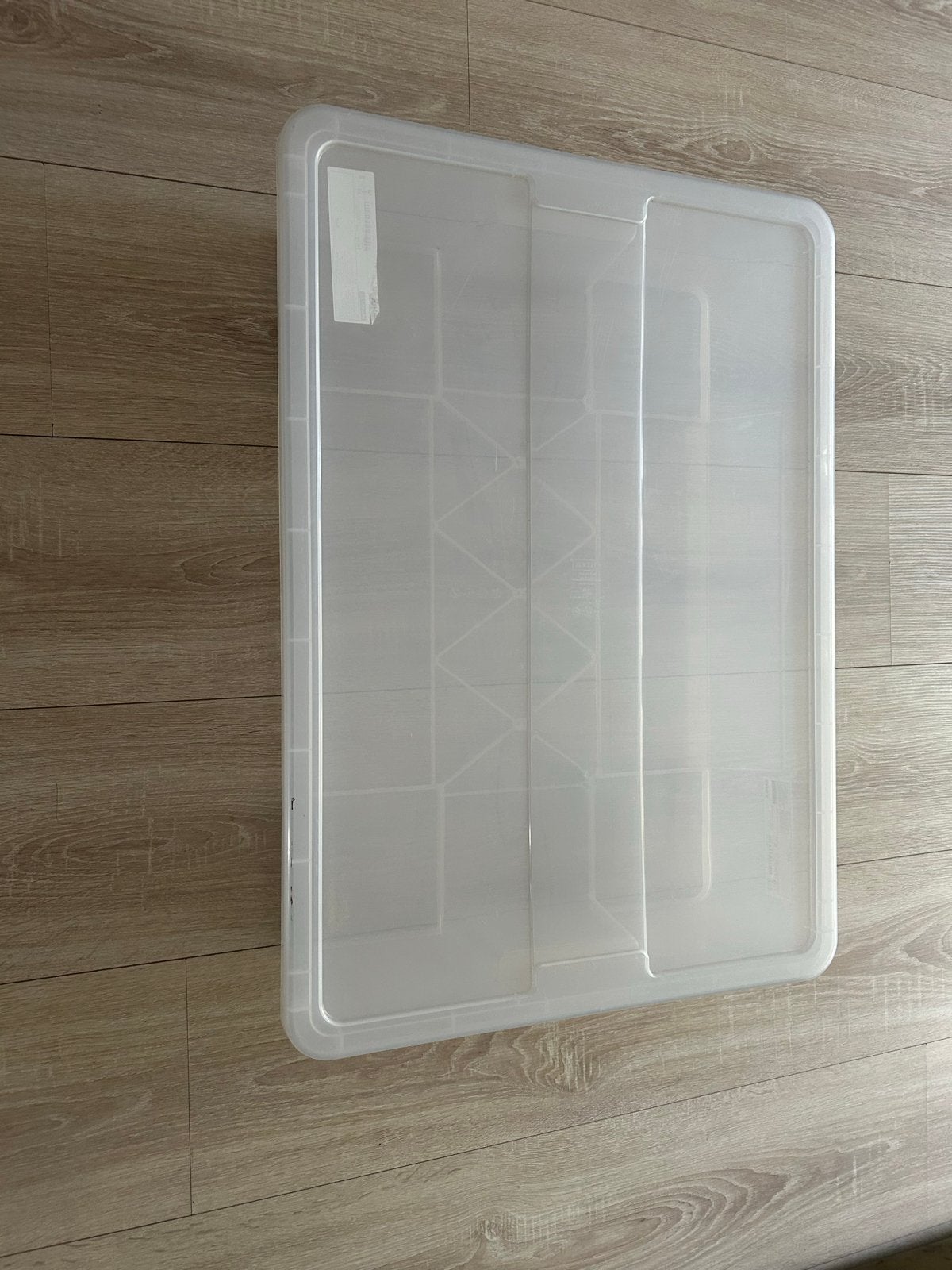 IKEA SAMLA Opbergdoos met deksel - 55L, Doe-het-zelf en Verbouw, Ophalen, 40 tot 60 cm, Minder dan 35 cm, 75 tot 100 cm