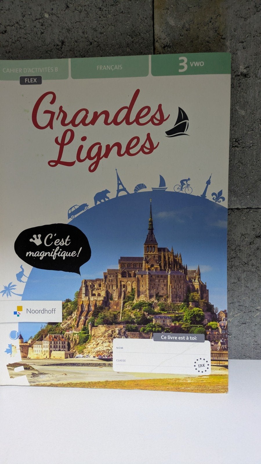 Grandes Lignes Cahier d'activités B 3 VWO Frans, Ophalen of Verzenden