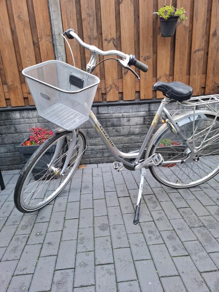 GAZELLE ORANGE DAMESFIETS , HERENFIETS, Ophalen, 53 tot 56 cm, Versnellingen, Zo goed als nieuw