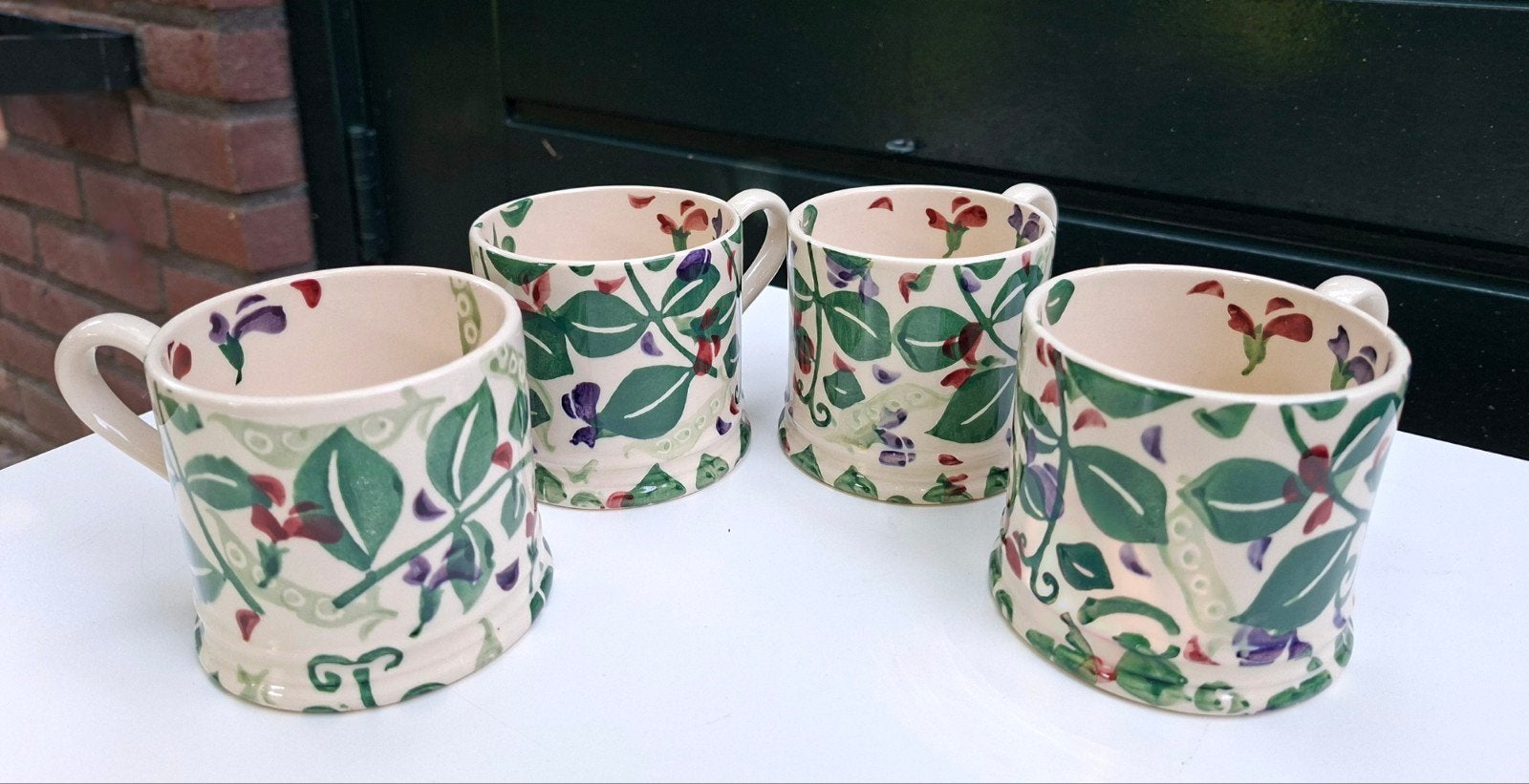 1 Emma Bridgewater Sweet Pea mok, Ophalen, Gebruikt, Landelijk/Boerenbont, Mok