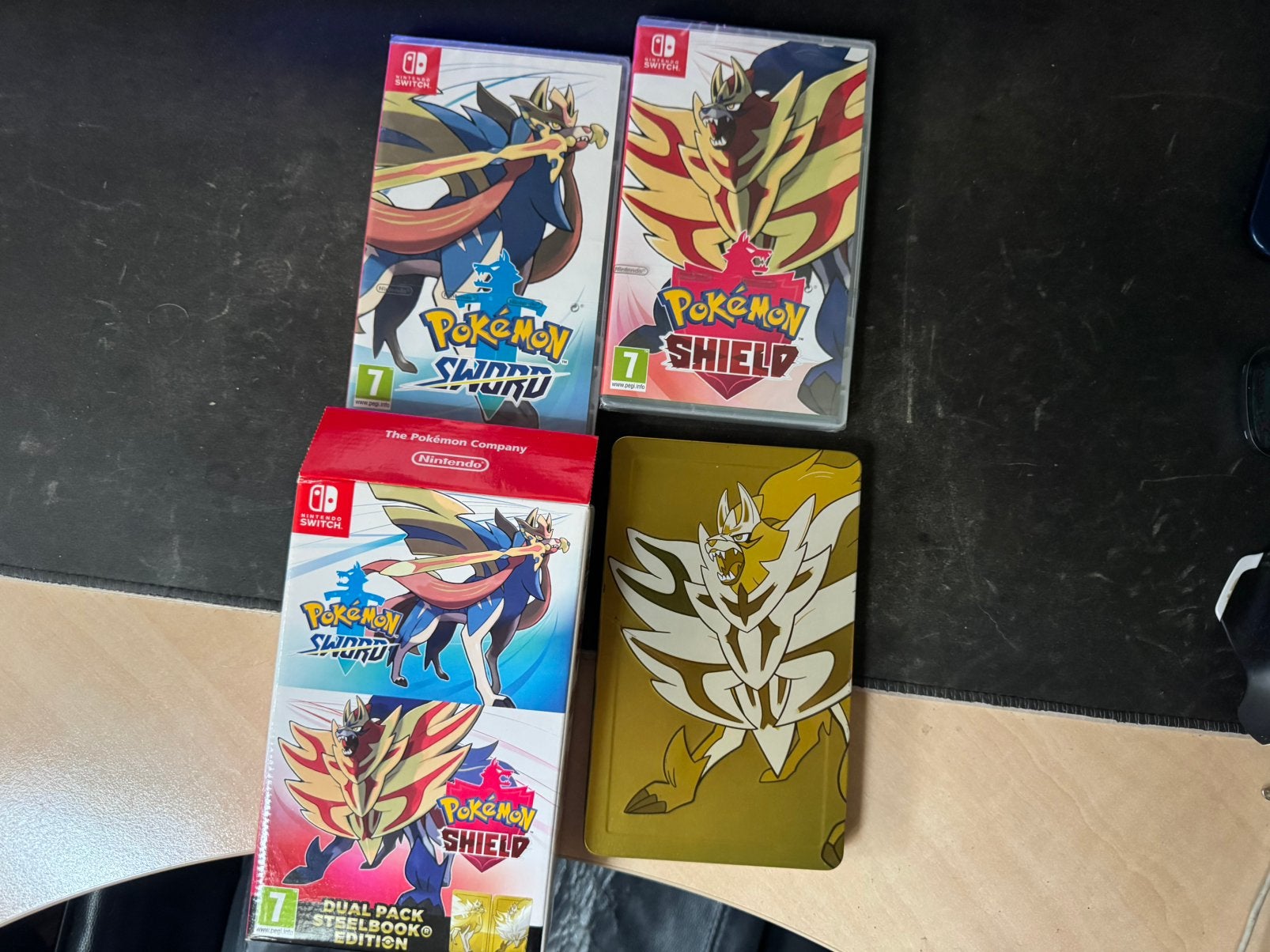 Pokemon sword and shield dual pack, Ophalen of Verzenden, Zo goed als nieuw, Overige typen