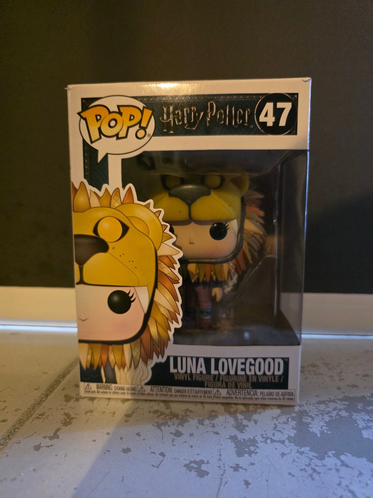 Luna Lovegood with lionhat - Funko, Ophalen of Verzenden, Zo goed als nieuw, Actiefiguurtje