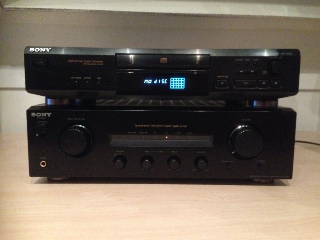 ✅ Sony TA-FE370 Integrated Stereo Amplifier, Gebruikt, Ophalen of Verzenden, Sony, 120 watt of meer