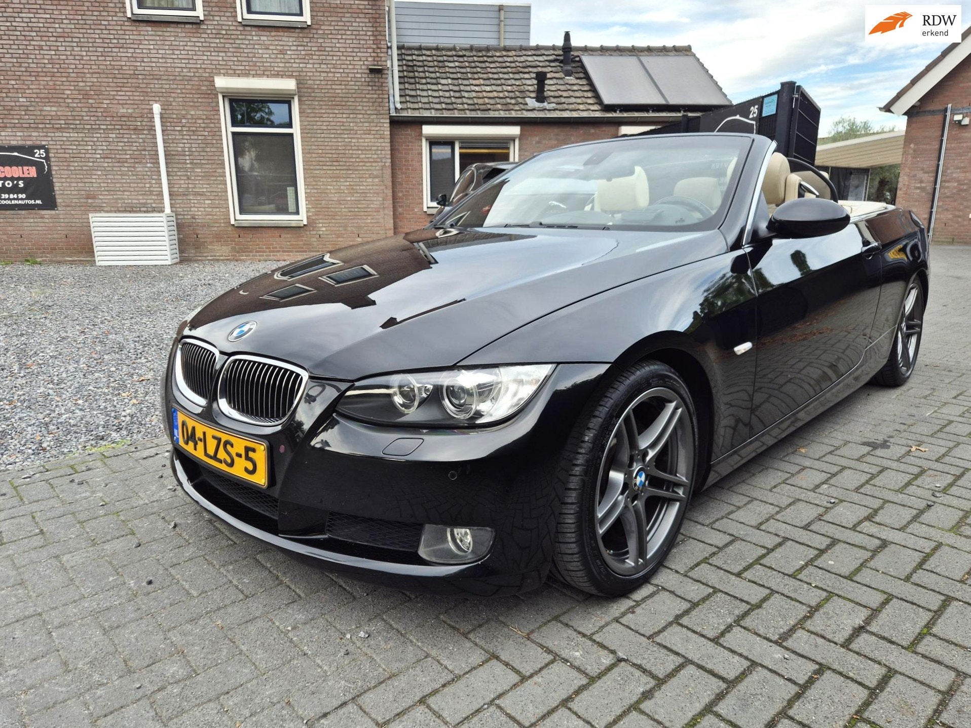 BMW 3-serie Cabrio 325i Cabrio Automaat Navi Clima Cruise Wi, Auto's, Achterwielaandrijving, Gebruikt, Beige, Cabriolet