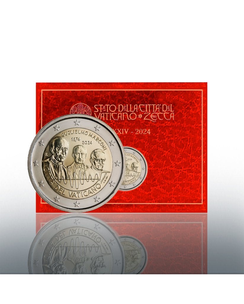 2 Euro Vaticaanstad Vaticaan 2024 Marconi, Ophalen, Vaticaanstad, 2 euro