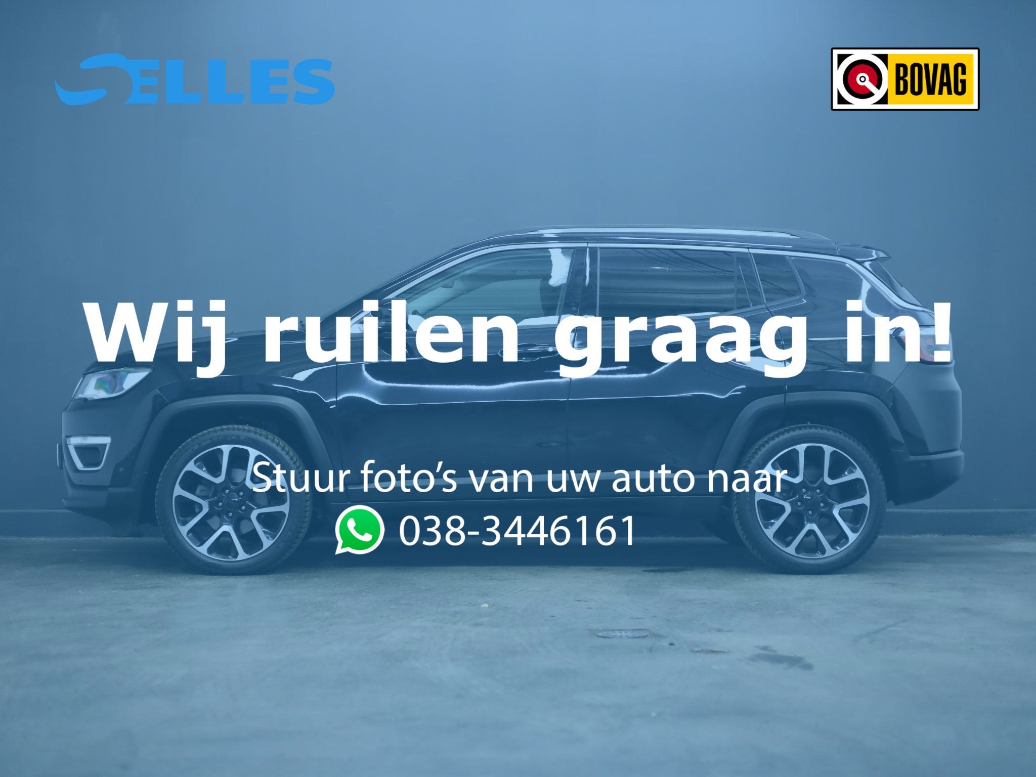 Jeep Compass 1.3T Limited | Stuur en Stoelverwarming | Camer, Auto's, 4 cilinders, 150 pk, Leder en Stof, Zwart