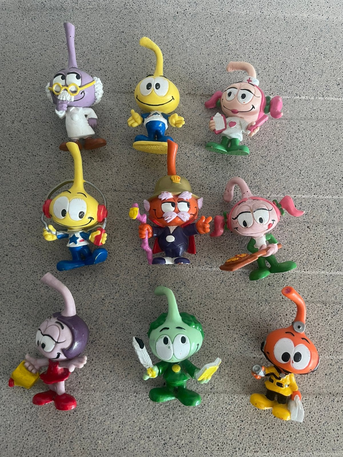 9 Snorkels poppetje Schleich Germany, Verzamelen, Ophalen of Verzenden, Zo goed als nieuw