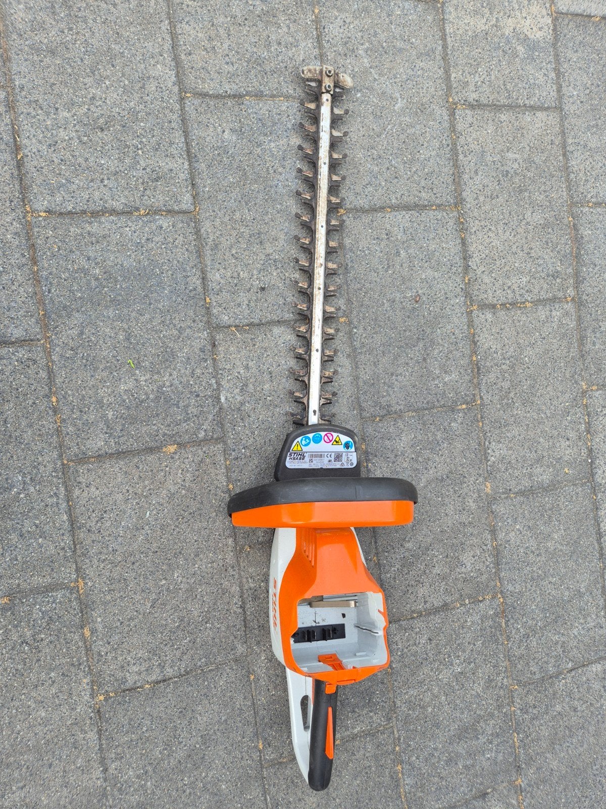 Stihl HSA 56 Accu Heggenschaar - Zonder accu en lader, Ophalen of Verzenden, Gebruikt, Accu, Stihl