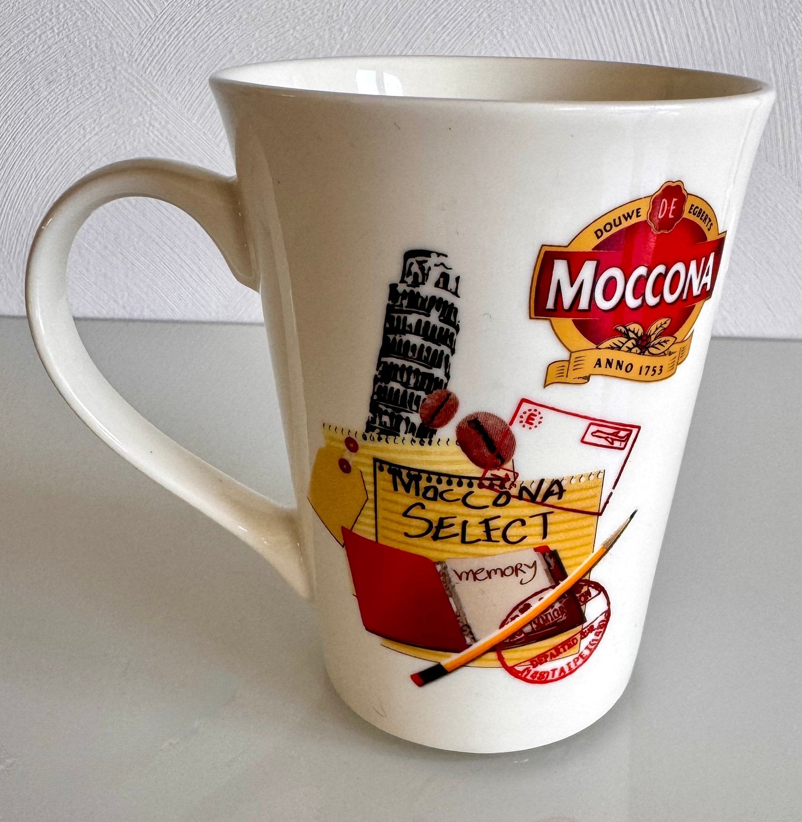 Nieuwe Moccona Select Koffiebeker Douwe Egberts, Huis en Inrichting, Keuken | Servies, Verzenden, Zo goed als nieuw, Glas, Overige stijlen