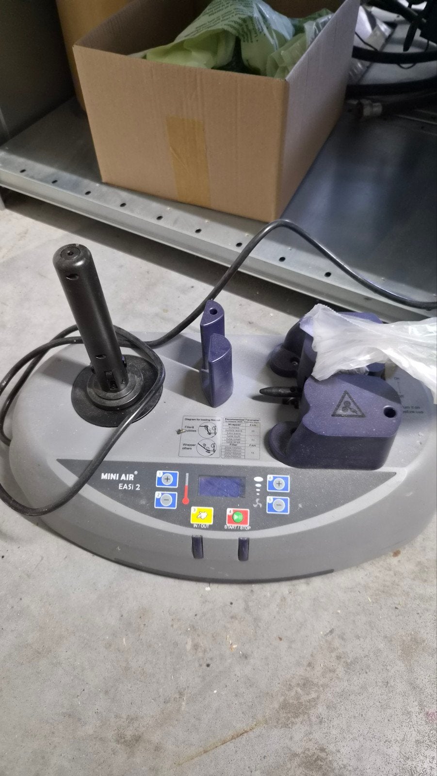 Mini Air Easi 2 luchtkussen machine met folie, Ophalen of Verzenden