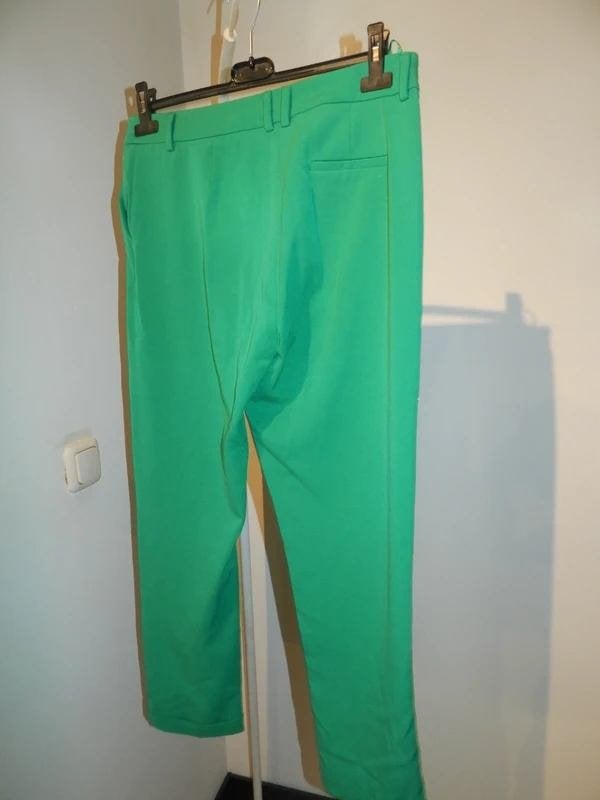 King Louie appeltjes groene broek 7/8e model mt M, Kleding | Dames, Broeken en Pantalons, Maat 38/40 (M), Verzenden, King Louie
