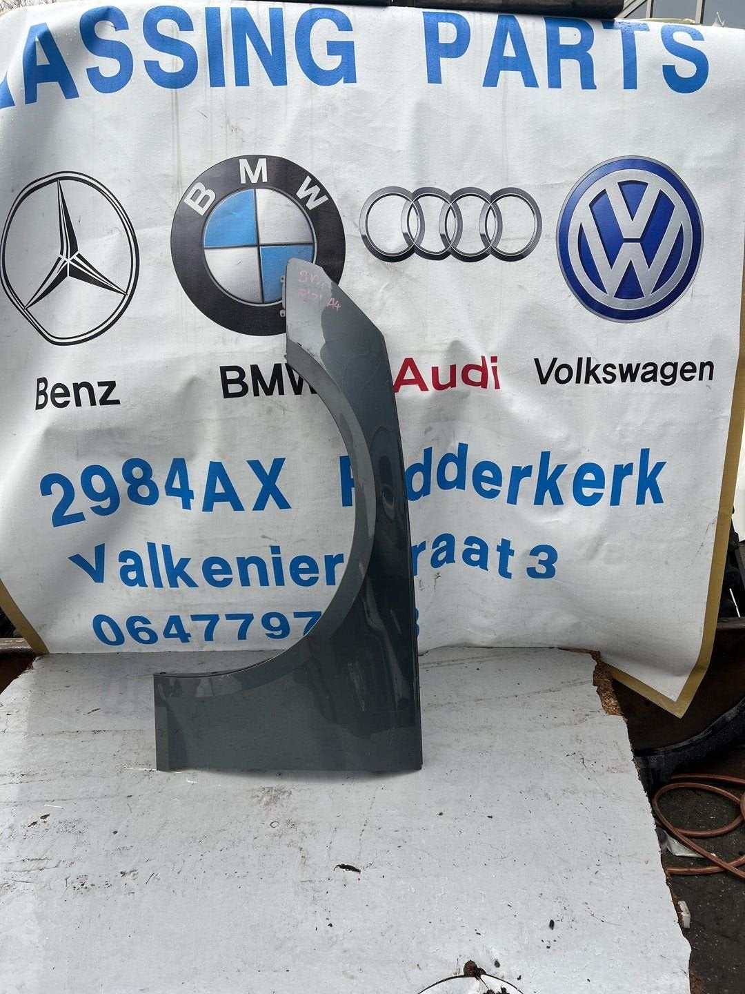 Audi A4 8W Zijscherm Spatscherm Links, Auto-onderdelen, Gebruikt, -, -, Links