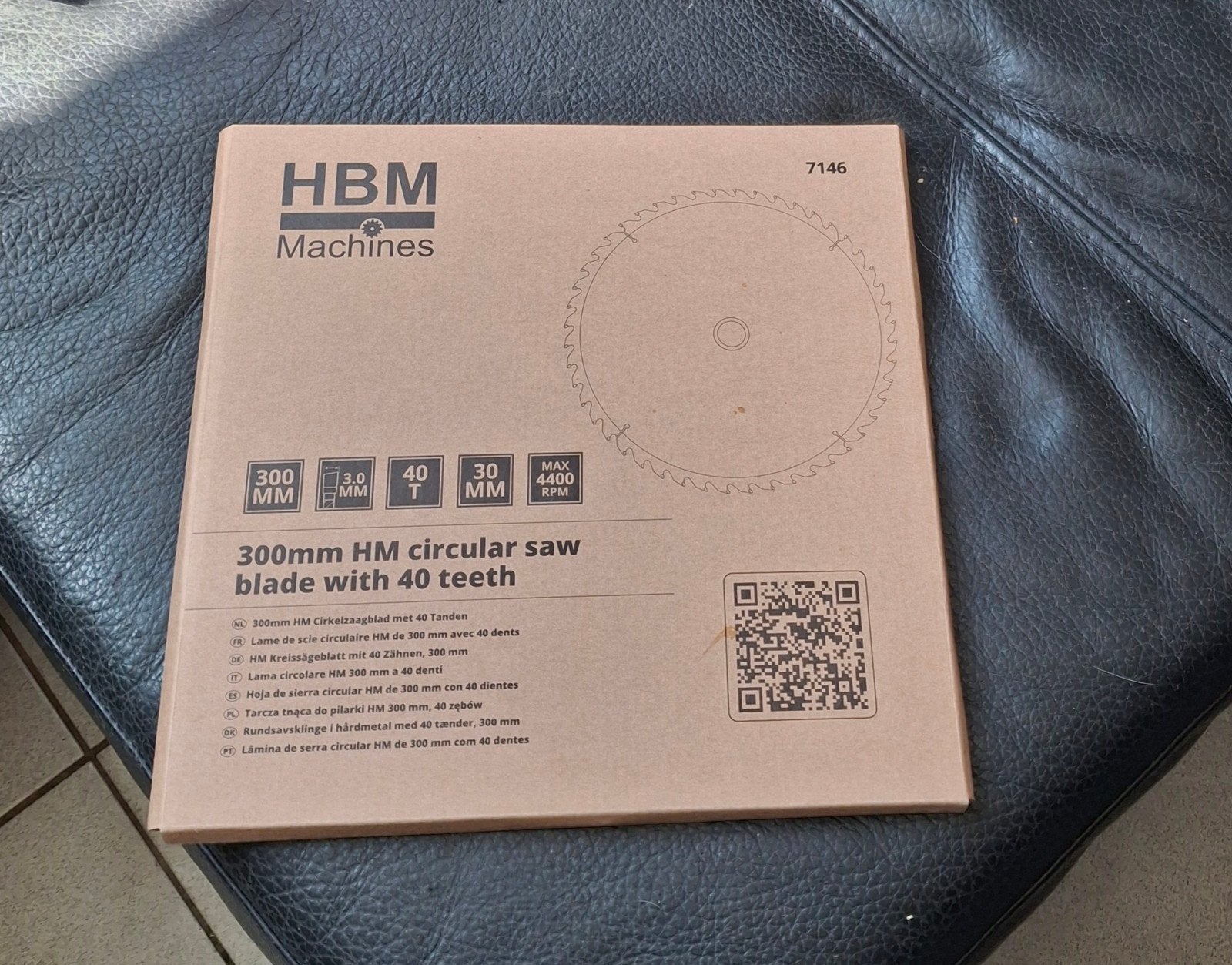Zaagblad HBM, Doe-het-zelf en Verbouw, Gereedschap | Zaagmachines, Ophalen, 1200 watt of meer, Cirkelzaag, 30 tot 70 mm