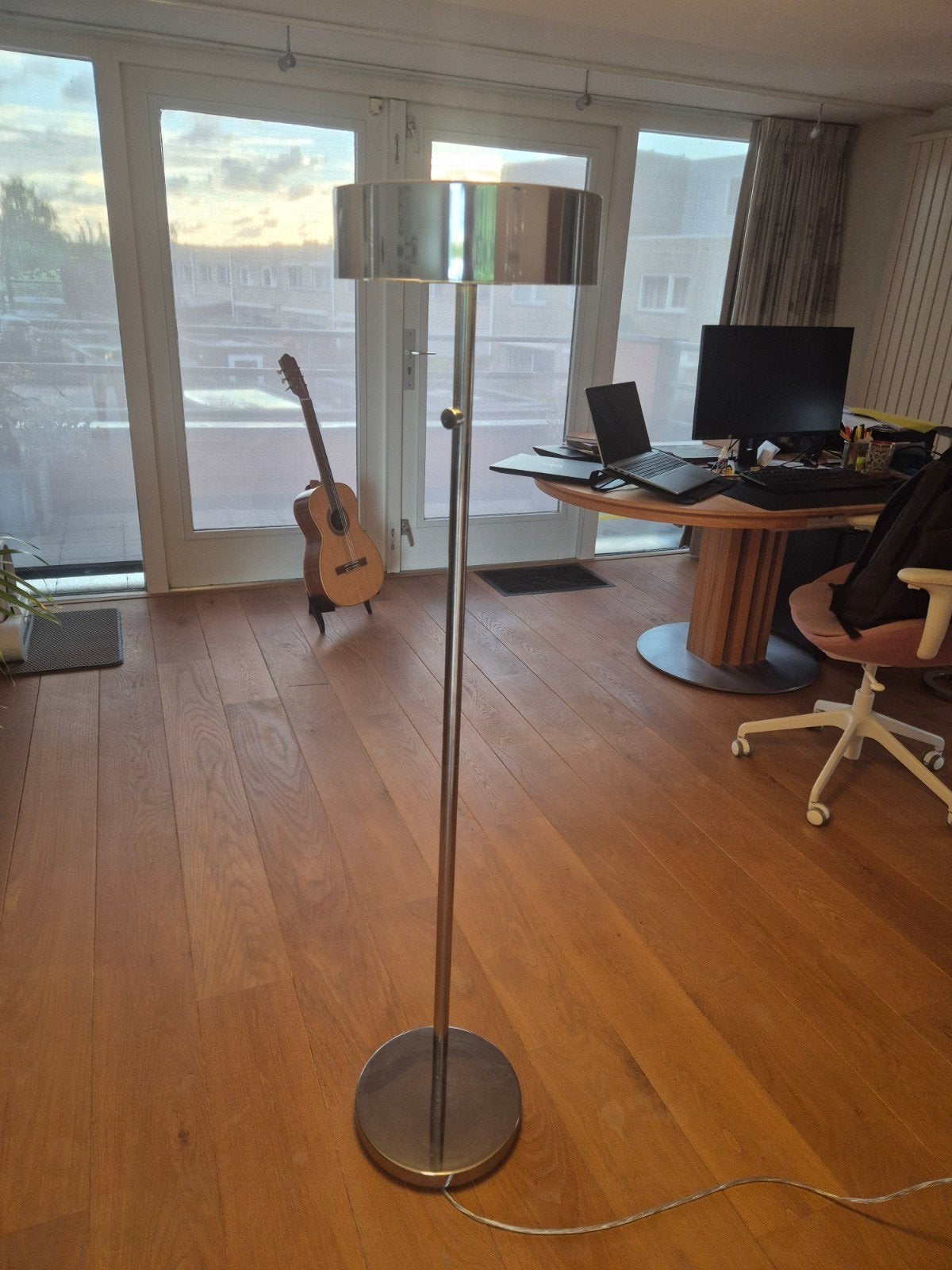 IKEA Stockholm 2017 Vloerlamp - Chroom, Ophalen, Modern, Scandinavisch, Zo goed als nieuw, Metaal