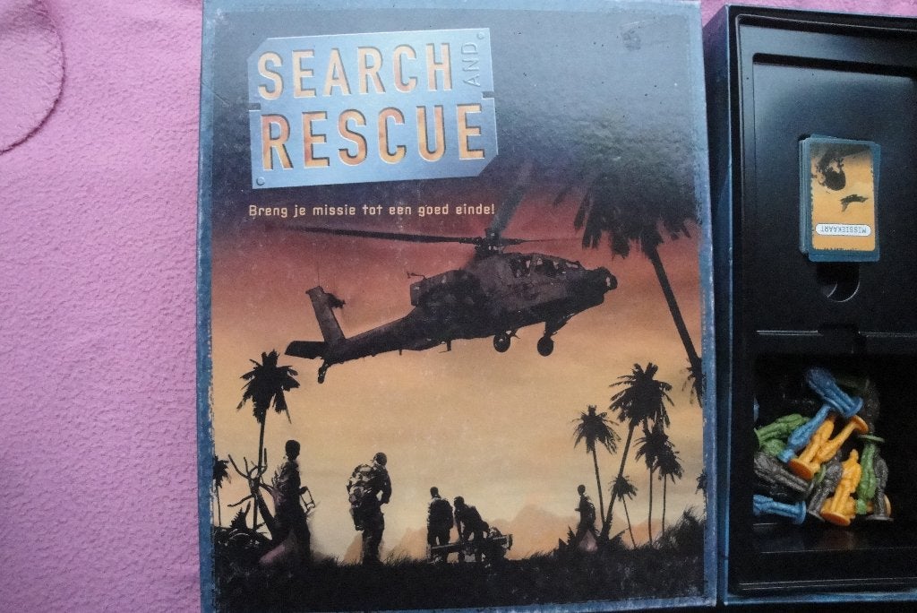 SEARCH AND RESCUE BORDSPEL Voor 2 tot 4 spelers 4,95euro, Een of twee spelers, Ophalen of Verzenden, Zo goed als nieuw