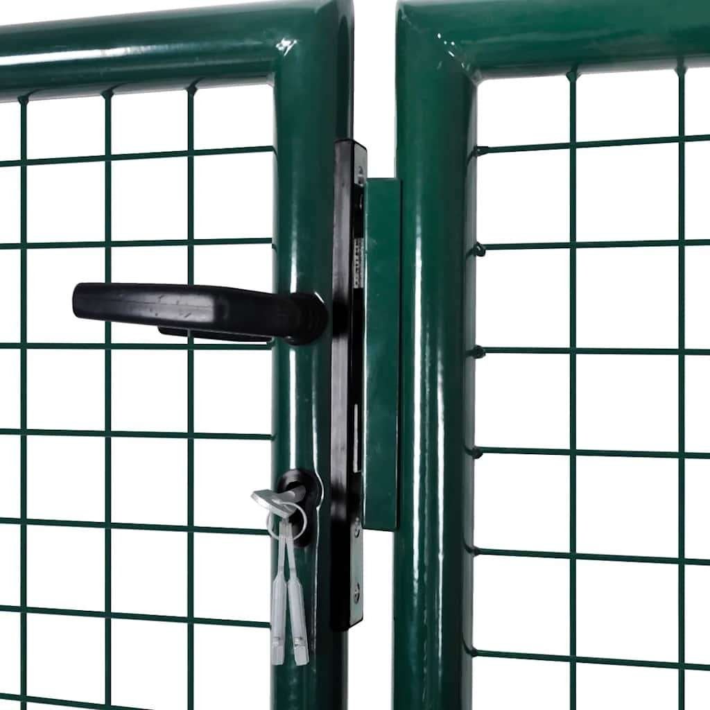 IJzeren tuinpoort poort draaihek 3x1 m GRATIS BEZORGD, Tuin en Terras, Tuinpoorten, Staal, Verzenden, 100 tot 150 cm, Nieuw